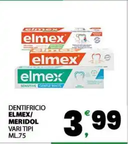 Eurospar DENTIFRICIO ELMEX, MERIDOL offerta