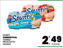 Eurospar SPUNTÌ SIMMENTHAL offerta