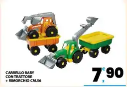 Eurospar CARRELLO BABY CON TRATTORE + RIMORCHIO CM.56 offerta