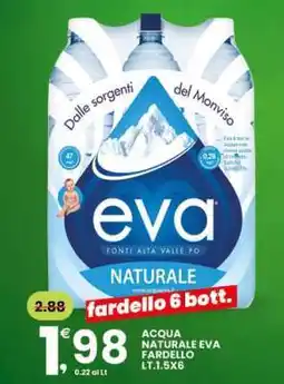 Eurospar ACQUA NATURALE EVA FARDELLO offerta