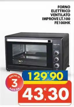 Eurospar FORNO ELETTRICO VENTILATO offerta