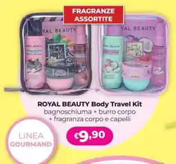 Acqua & Sapone ROYAL BEAUTY Body Travel Kit offerta
