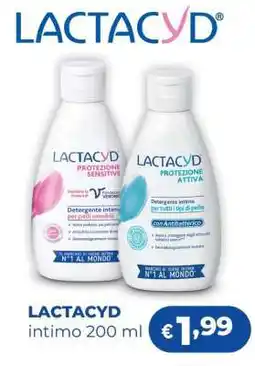 Acqua & Sapone LACTACYD intimo 200 ml offerta