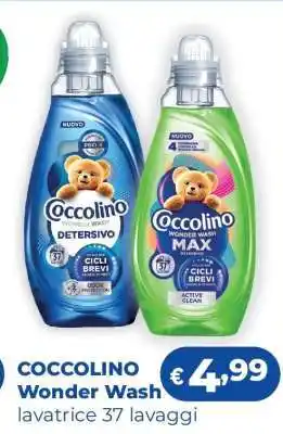 Acqua & Sapone COCCOLINO WONDER WASH offerta