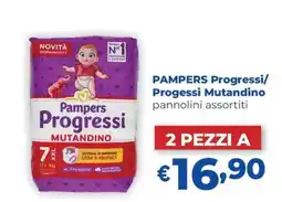 Acqua & Sapone PAMPERS Progressi Progressi Mutandino offerta