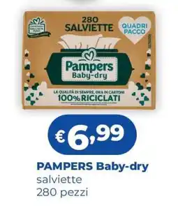 Acqua & Sapone Pampers Baby Dry offerta