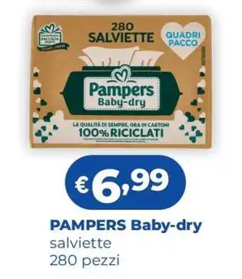 Acqua & Sapone Pampers Baby Dry offerta