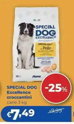 Acqua & Sapone SPECIAL DOG Excellence croccantini cane 3 kg offerta