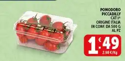 Deco Supermercati Pomodoro piccadilly offerta