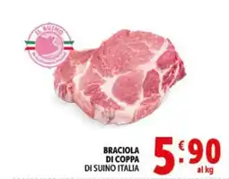 Deco Supermercati Braciola di coppa di suino italia offerta