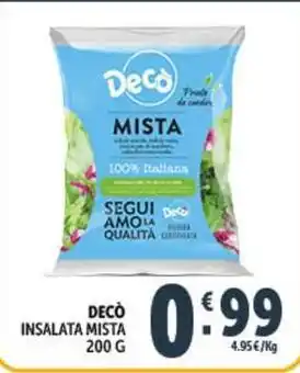 Deco Supermercati Decò insalata mista offerta