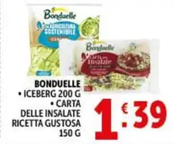 Deco Supermercati Bonduelle iceberg offerta