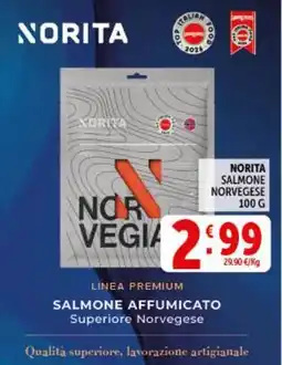 Deco Supermercati Salmone affumicato superiore norvegese offerta