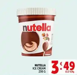 Deco Supermercati Nutella ice cream offerta