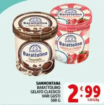 Sammontana barattolino gelato classico