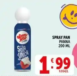 Deco Supermercati Spray pan panna offerta