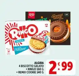 Deco Supermercati Algida 4 biscotto gelato offerta