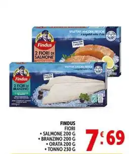 Deco Supermercati Findus fiori offerta
