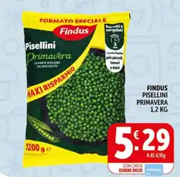 Deco Supermercati Findus offerta