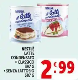 Deco Supermercati Nestle latte condensato offerta
