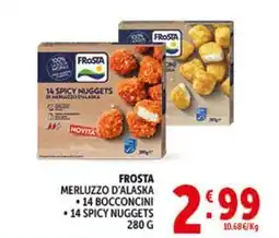 Deco Supermercati Frosta merluzzo d'alaska offerta