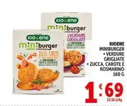 Deco Supermercati Kioene miniburger offerta