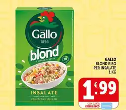 Deco Supermercati Gallo blond riso per insalate offerta