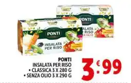 Deco Supermercati Ponti insalata per riso offerta
