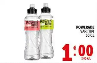 Deco Supermercati Powerade offerta