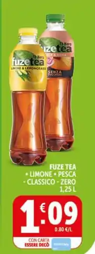 Deco Supermercati Fuze tea offerta