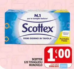 Deco Supermercati Scottex offerta