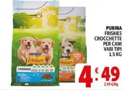 Deco Supermercati Purina friskies crocchette per cani offerta