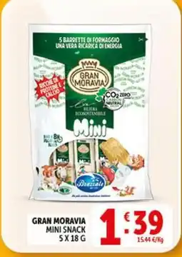 Deco Supermercati Gran moravia mini snack offerta