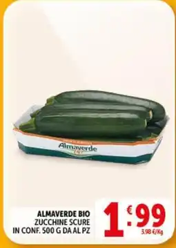 Deco Supermercati Almaverde bio zucchine scure offerta