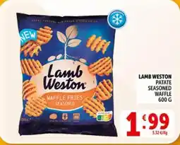 Deco Supermercati Lamb weston patate seasoned waffle offerta