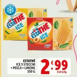 Deco Supermercati Estathé ice 5 stecchi pesca limone offerta