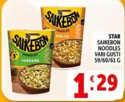 Deco Supermercati Star saikebon noodles offerta