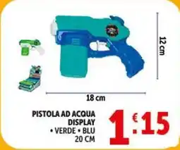 Deco Supermercati Pistola ad acqua display offerta