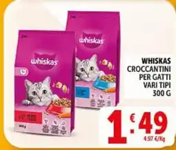 Deco Supermercati Whiskas croccantini per gatti offerta