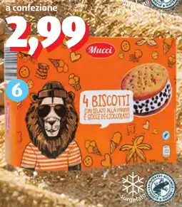 ALDI Mucci biscottini tondi con gocce di cioccolato offerta