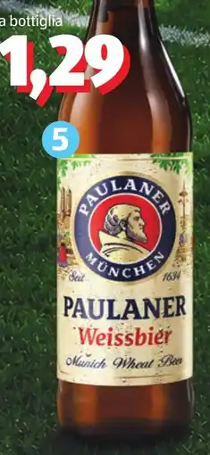 ALDI Paulaner birra offerta