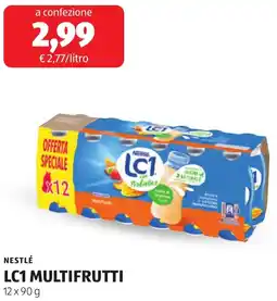 ALDI Nestlé lc1 multifrutti offerta