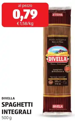 ALDI Divella spaghetti integrali offerta
