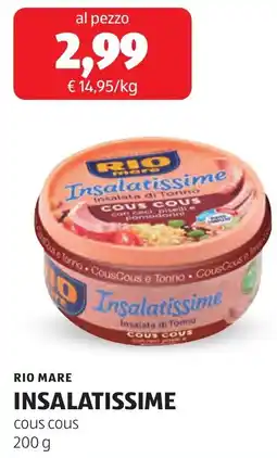 ALDI Rio mare insalatissime offerta