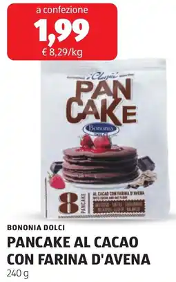ALDI Bononia dolci al cacad con farina d'avena offerta