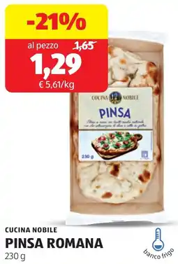 ALDI Cucina nobile pinsa romana offerta