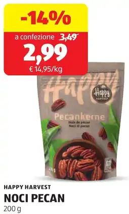 ALDI Happy harvest noci pecan offerta