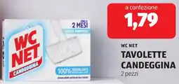 ALDI Wc net tavolette candeggina offerta