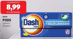 ALDI Dash pods offerta