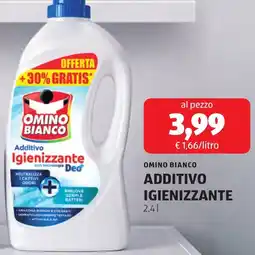 ALDI Omino bianco additivo igienizzante offerta